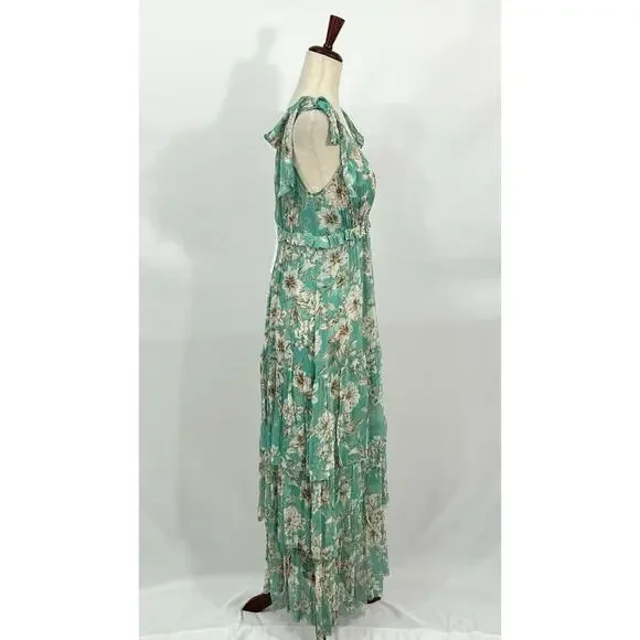 CHRISTY LYNN Sz S Small Turquoise Magnolia Alexa Dress NWT - Picture 6 of 10